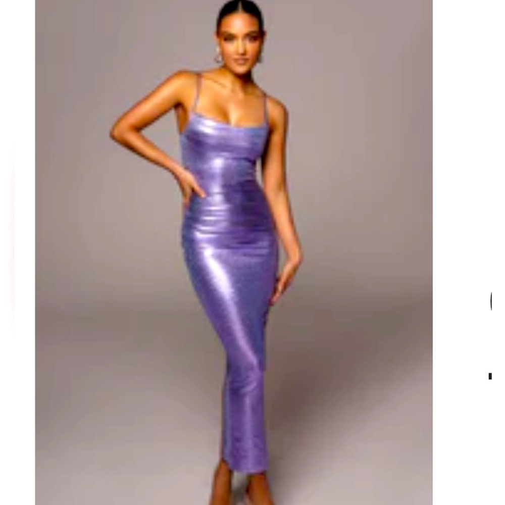 Purple Rubi cocktail dress